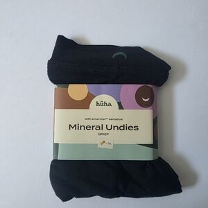 Huha Underwear Black Brief- Size XXL